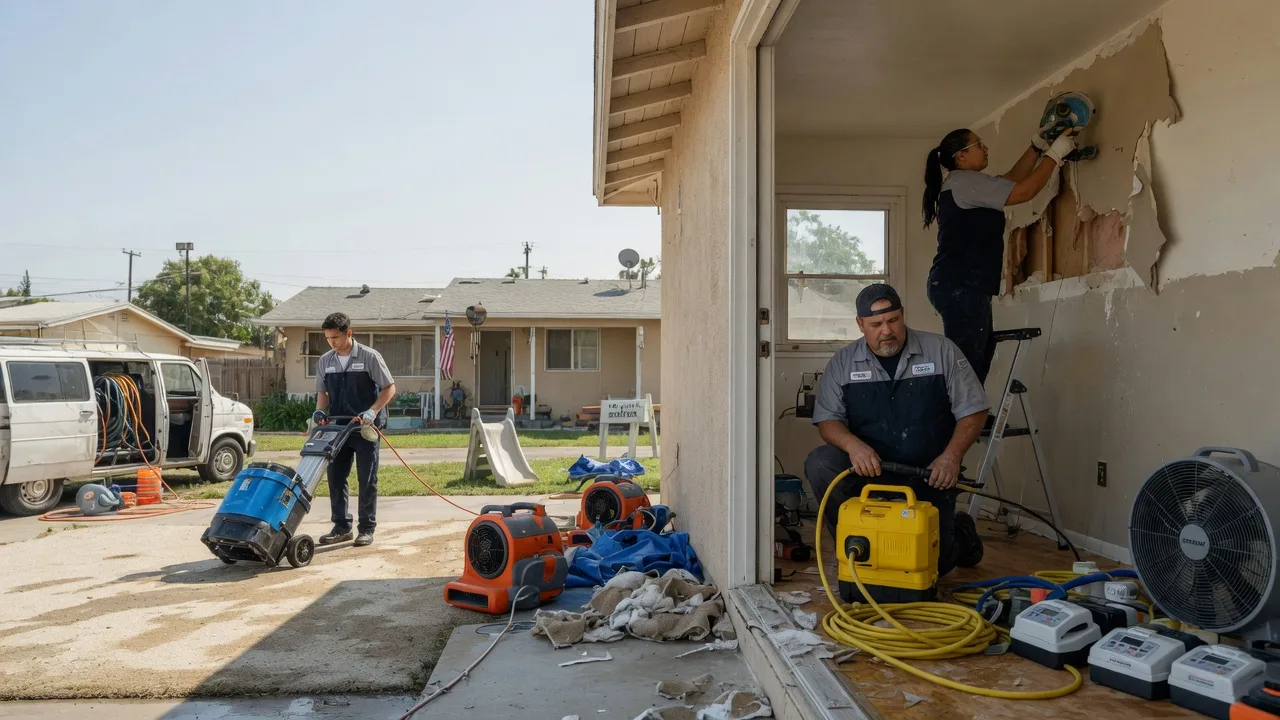 Water Damage Restoration in South Bend, TX near me